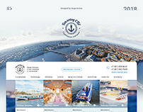 St. Petersburg Shipping Company's website