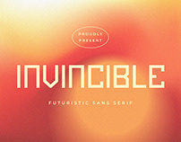Invincible – Futuristic Sans Serif