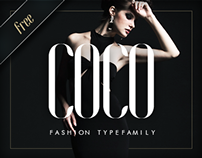 COCO - Free Fashion Typefamily