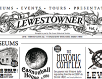 Illustrated Header: for 'The Lewestowner'