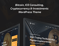 Cryptech - Bitcoin, ICO, Cryptocurrency WordPress Theme