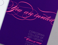 Corcoran College of Art + Design Commencement Collateral 