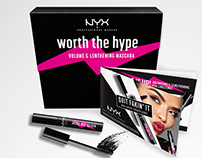 NYX - Worth The Hype Press Pack Design