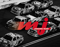 MJ eSports Racing Team logo & branding
