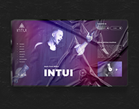 INTUI music band corporate website