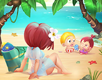 Total Summer Bliss – 2D Art and Animation