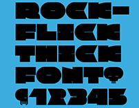 Rockflick Thick Font