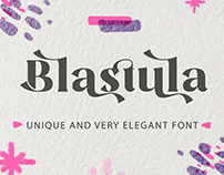 Free Font - Blastula