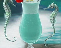 Seahorse and Aquadrink.