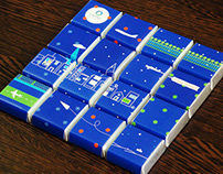 Libanet Chocolate Illustration and Card