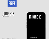 iPhone 13 Pro Mockup - FREEBIE