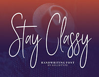 Stay Classy - Font Family