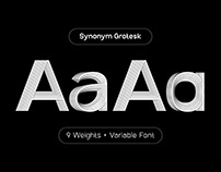 SK Synonym Grotesk — Free Font
