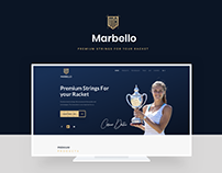 Marbello | Official Website Redesign UI/UX