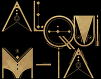 ALQUIMIA Animated Font