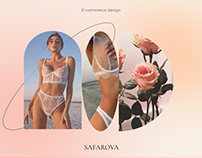 E-commerce Safarova lingerie