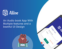 Alive Audio Book App Design Concept