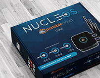 Nucleos Portable Cloud - Packaging design