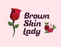 Brown Skin Lady Beauty / Care Branding