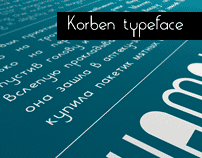 Korben typeface
