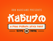 Kabuto Tribute Font