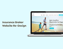 Insurance Broker Website Re-Design