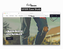 Carl Denim - UI/UX Case Study