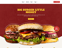 Fast Food & Burger website