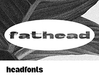Fathead Display Font