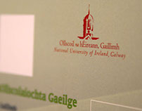 NUI, Galway: Acadamh promotional collateral