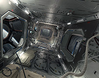 CGI Space Station