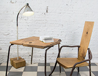 Eco-style furniture set