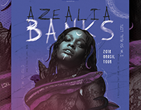Azealia Banks 2018 Brasil Tour