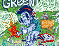 GREEN DAY - USA Tour Posters for Warner Music