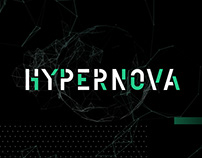 Hypernova - animated typeface