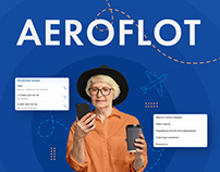 Aeroflot Landing Page Redesign