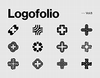Logofolio Vol 8 — Pluses & Crosses edition