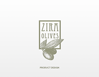 Zira Olives Product Design