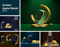 Golden Apple Watch