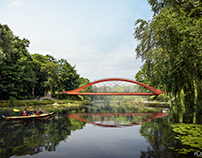 New Bridge Angelholm River | ENTROPIC