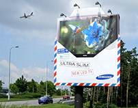 Samsung | Ultra Slim TV Airport Campaign