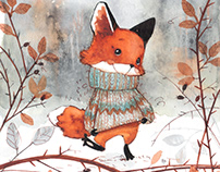 Sweater for foxes