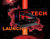 Launch Tech - Branding & E-Commerce Design