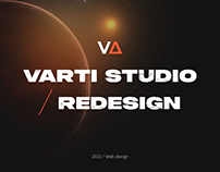 VARTI STUDIO WEBSITE REDESIGN