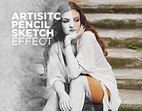Photoshop Actions Free Artistic Pencil Sketch Effect #1