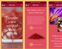 Saffron Store App Concept