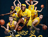2018-19 Toledo Basketball Poster