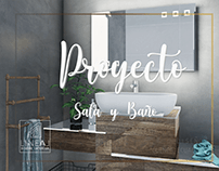 Proyecto Sala y baño