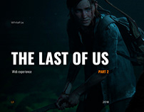 The Last of us 2 - Web Experience Concept