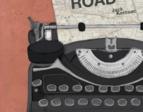 "On the Road" Book Cover